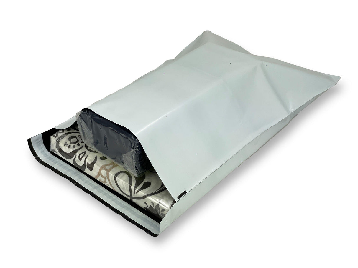 Plastik Versandbeutel sehr günstig B2B 350 x 470 x 50 mm 60 μ