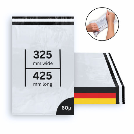 Versandbeutel für Kleidung und Textilien