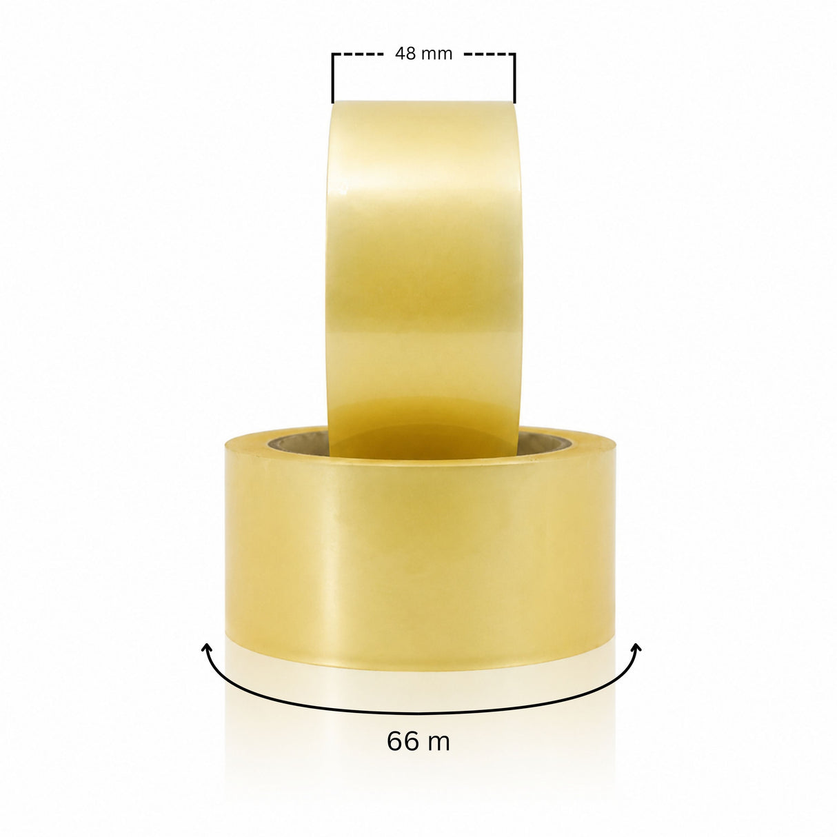 Klebeband/Packband Transparent 48mm x 66m 6 Stück